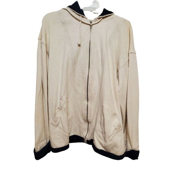 Adrienne Vittadini Fleece Medium Ivory Solid 100% Cotton sku2 - Picture 1 of 3